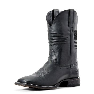 Ariat Circuit Patriot Siyah Western Csizma Erkek (30541-319)